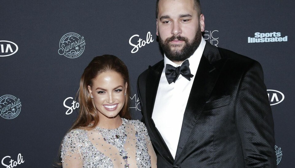 Haley Kalil og Matt Kalil her fotograferet i 2018 mens alt tilsyneladende var 'fryd og gammen'.