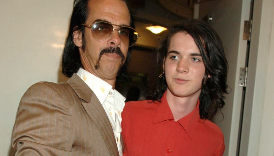 Nick Cave og sønnen Jethro