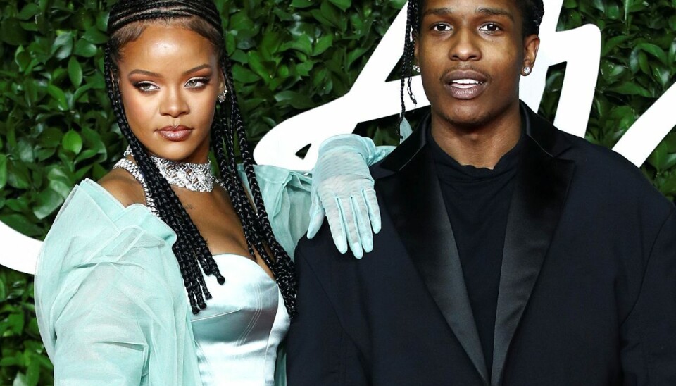 Rihanna og ASAP Rocky.