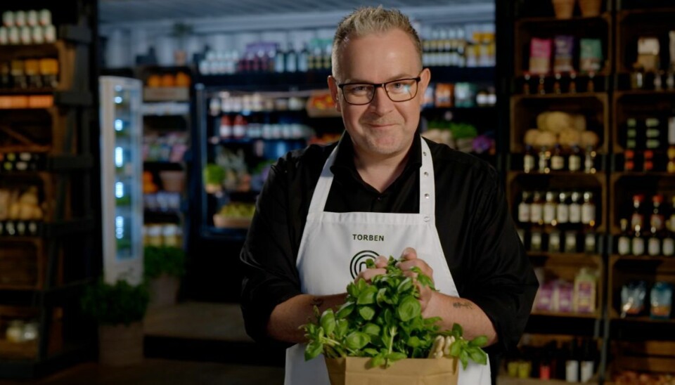 Torben Bloksgaard fotograferet i MasterChef-køkkenet.