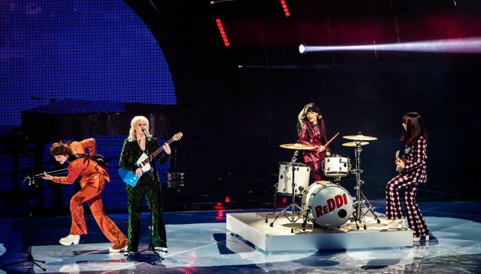 Danmark stiller i år op med et rockband bestående af fire kvinder.