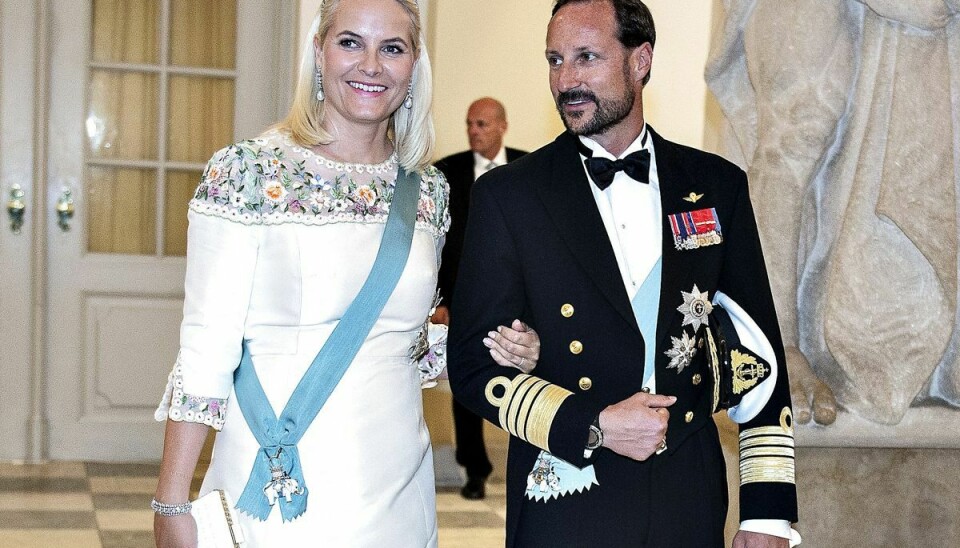 Norges kronprins Haakon og kronprinsesse Mette-Marit.