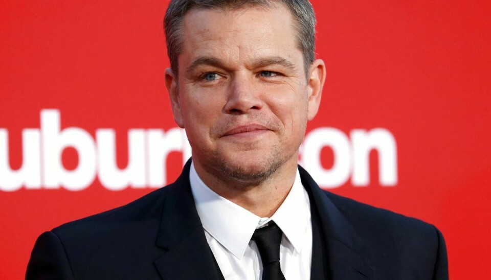 Skuespilleren Matt Damon er kommet i søgelyset efter en krypto-reklame