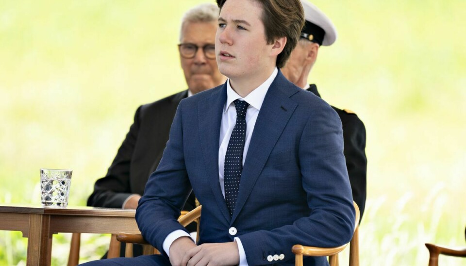 Prins Christian går på Herlufsholm Kostskole.