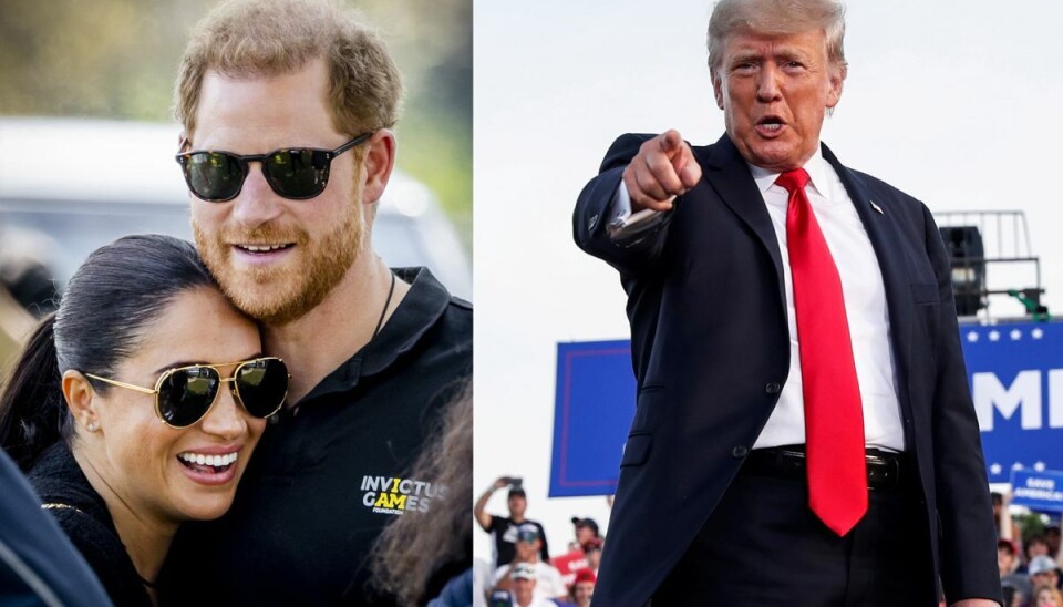 Donald Trump mener bestemt ikke, at Harry og Meghan burde beholde deres titler. Han tror slet ikke parrets forhold forbliver.