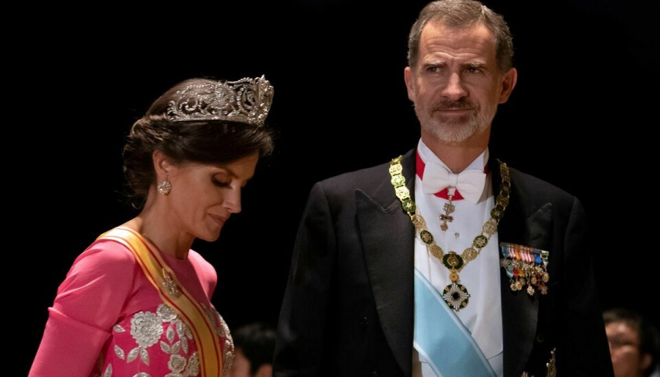 Kong Felipe og dronning Letizia af Spanien