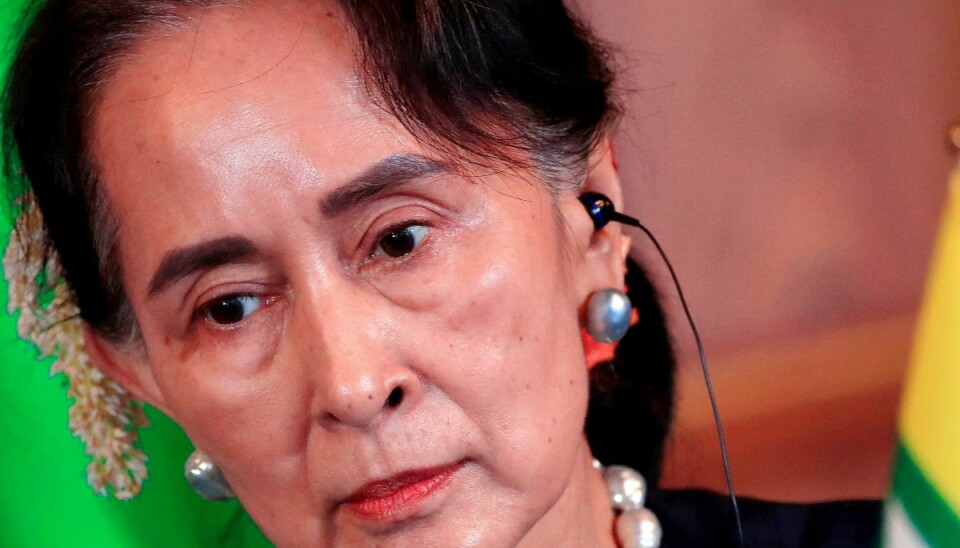 Suu Kyi har fået en dom på fem års fængsel.