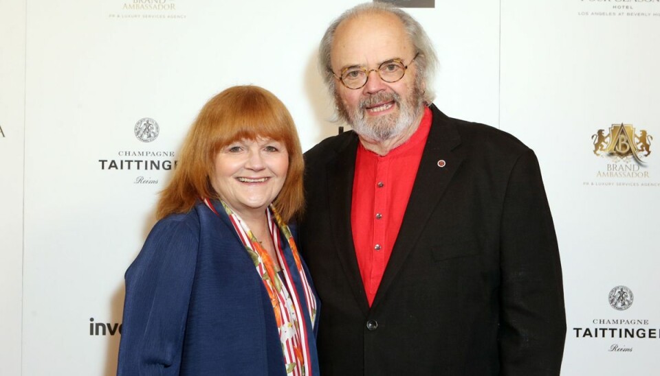 Lesley Nicol ses her sammen med sin nu afdød mand David Keith Heald