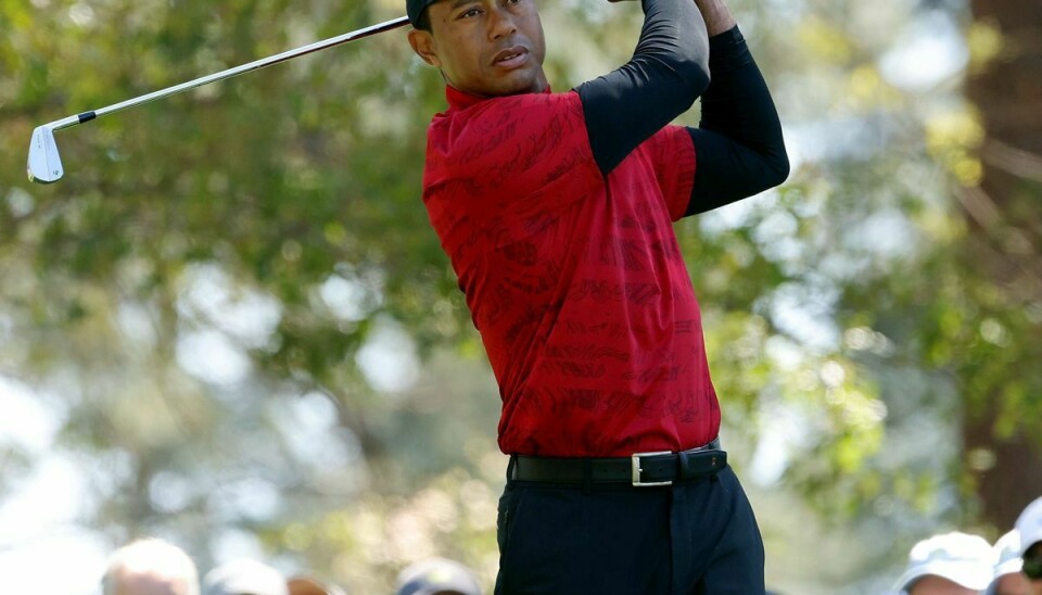 Tiger Woods har vundet fire majorturneringer i træk med de svinedyre golfkøller. (Arkivfoto).