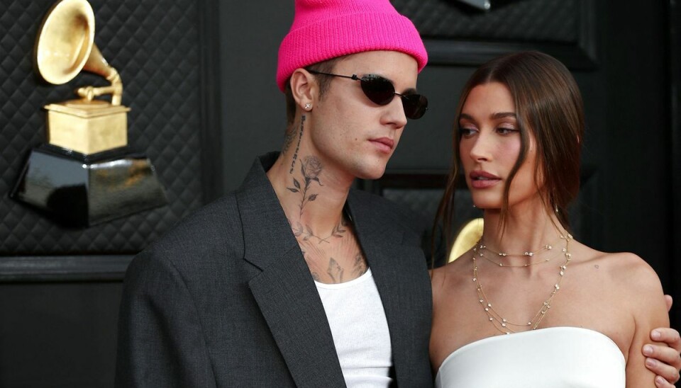 Justin Bieber og Hailey Bieber.