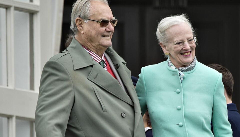 Dronning Margrethe og prins Henrik