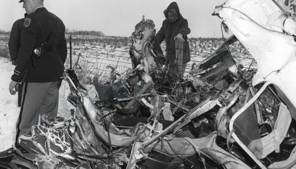 For sangerne Buddy Holly, Ritchie Vallens og J. P. 'The Big Bopper' Richardson endte flyvningen katastrofalt på en mark nær Clerar Lake.