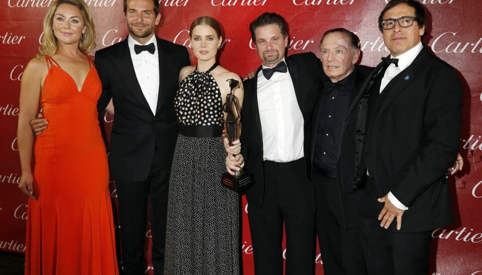 Paul Herman, nummer to fra højre, ses her sammen med castet på filmsuccessen 'American Hustle', der vandt 'The Ensemble Performance Award' i 2014. Paul Herman, nummer to fra højre, ses her sammen med castet på filmsuccessen 'American Hustle', der vandt 'The Ensemble Performance Award' i 2014.
