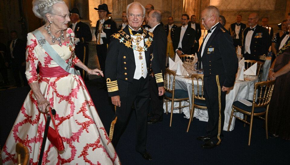 Fredag aften bliver kong Carl Gustafs 50 år på tronen fejret med en jubilæumsbanket på Stockholms Slot. Fredag aften bliver kong Carl Gustafs 50 år på tronen fejret med en jubilæumsbanket på Stockholms Slot.