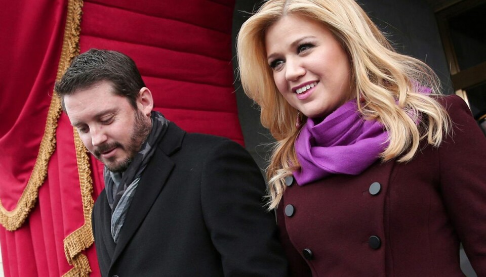 Kelly Clarkson og hendes nu forhenværende mand Brandon Blackstock. Kelly Clarkson og hendes nu forhenværende mand Brandon Blackstock.