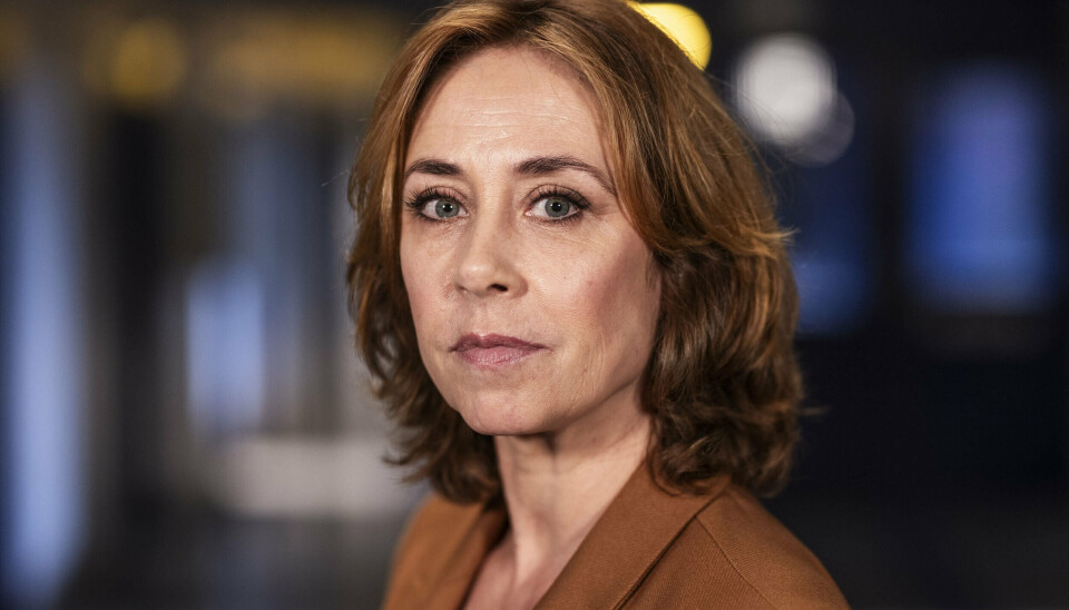 'Huset' var i foråret udtaget til den internationale seriefestival i Cannes, hvor serien havde verdenspremiere og var med i hovedkonkurrencen. - Jeg er virkelig stolt af den her serie. Det er så utroligt helstøbt og stærkt fortalt, siger Sofie Gråbøl. (PR-foto).