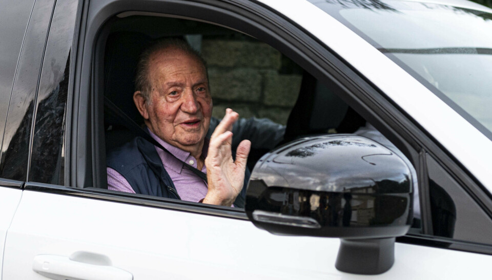 Den 85-årige tidligere konge Juan Carlos havde et forhold til den 58-årige Corinna zu Sayn-Wittgenstein-Sayn fra 2004 til 2009. (Arkivfoto).