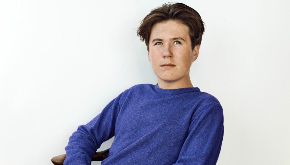 Prins Christian optræder nu for anden gang på et grønlandsk frimærke.