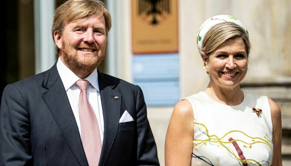 Hollandske kong Willem-Alexander og dronning Maxima
