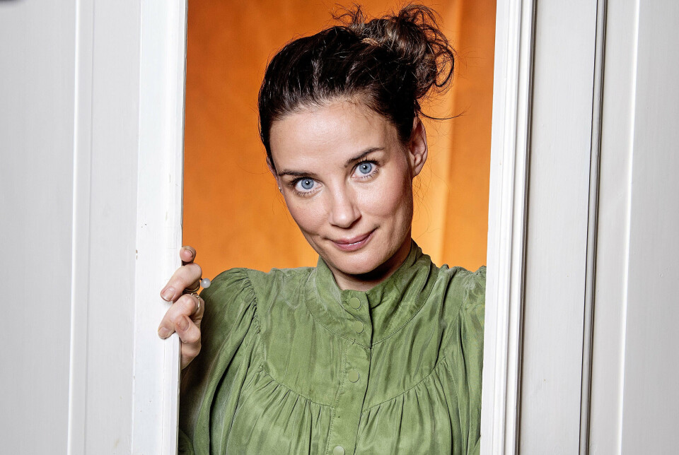 Privat har Sofie Østergaard tænkt alle økonomiske scenarier igennem. Også hvis ægteskabet med tv-vært og tidligere politibetjent Sebastian Richelsen, som hun har tre børn med, skulle ende i en skilsmisse. (Arkivfoto).