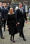 Kronprins Pavlos og kronprinsesse Marie-Chantal af grækenland.