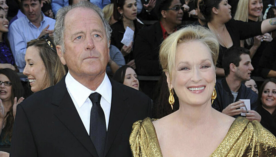 Meryl Streep og Don Gummer ses her sammen ved Oscar-uddelingen i 2012.