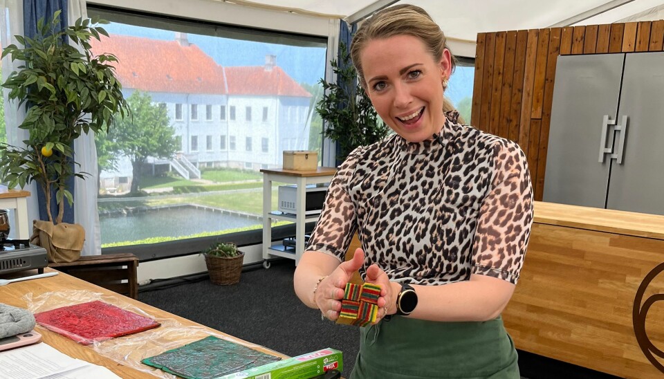 Nicole var allerede tilbage i køkkenet dagen efter, hun blev sendt ud af Den store Bagedyst.