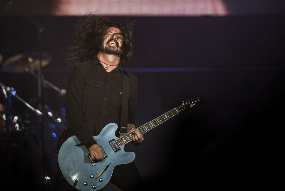 Foo Fighters med frontfigur Dave Grohl besøgte senest Roskilde Festival i 2017. (Arkivfoto).