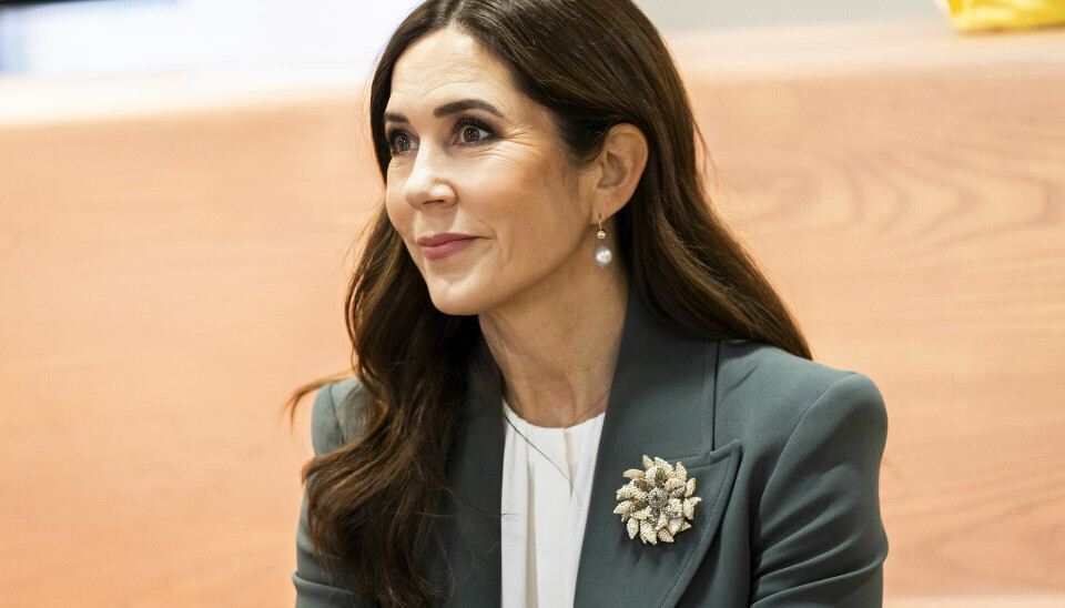 Kronprinsesse Mary var tavs tirsdag aften. (Foto: Ida Marie Odgaard/Ritzau Scanpix)