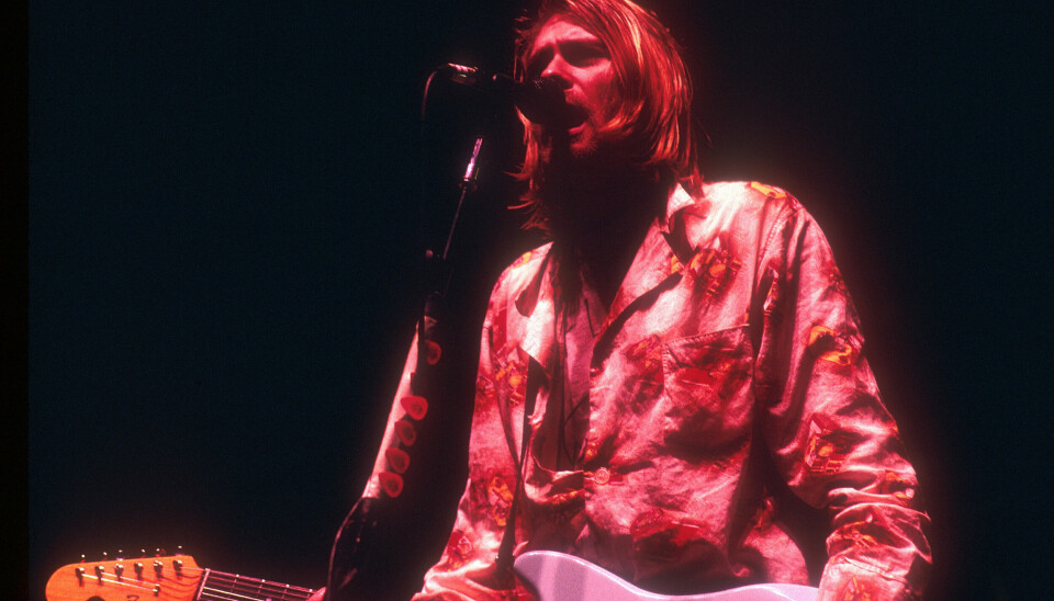 Kurt Cobain begik selvmord i april 1994. Han blev 27 år. (Arkivfoto).