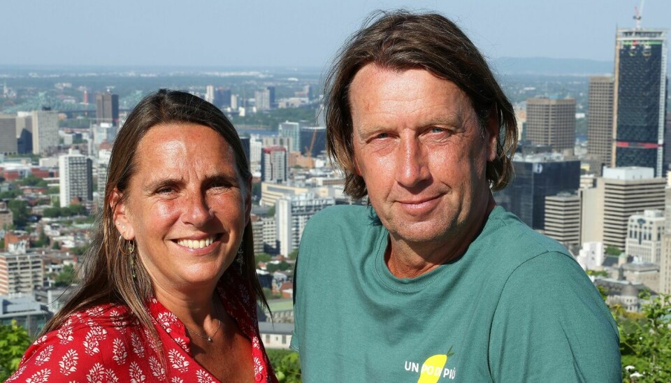 Billedet her af Anne Hjernøe og Anders Agger er fra 'Anne og Anders i Canada', der blev sendt på DR1 sidste sommer