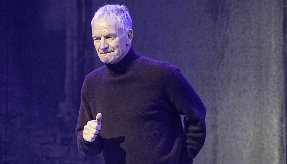 Sting lancerer ny musical på Østre Gasværk Teater i København tirsdag middag.
