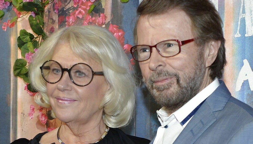 Lena Kallersjö (tv.) og Björn Ulvaeus skal skilles.