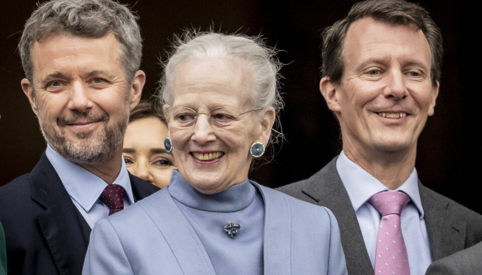Dronningen har i år holdt jul på Marselisborg Slot sammen med kronprins Frederik og prins Joachim samt deres familier.