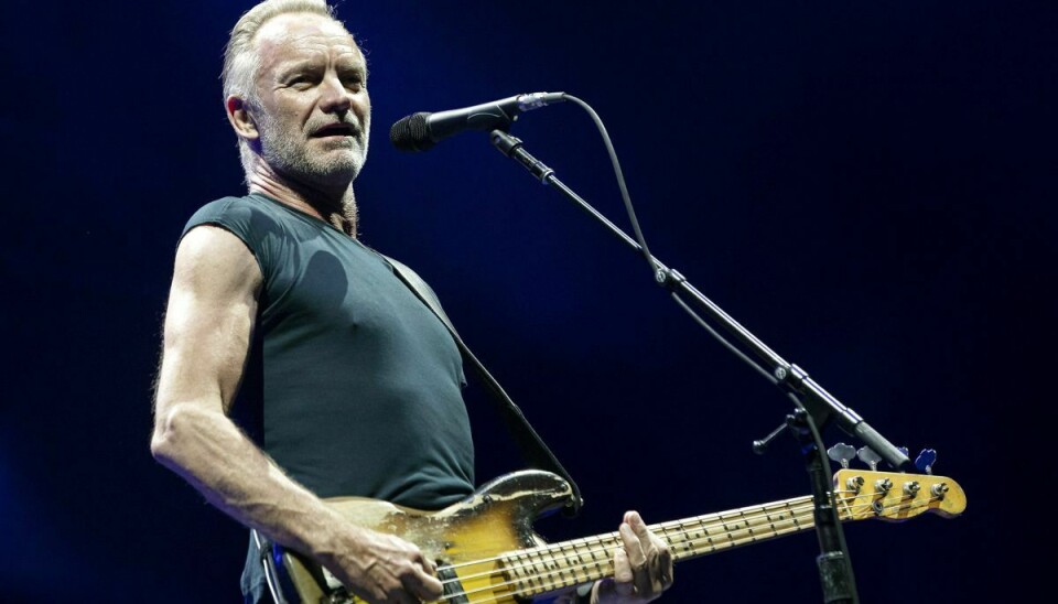 Sangeren og sangskriveren Sting har solgt hele sit bagkatalog til pladeselskabet Universal Music Group. (Arkivfoto)