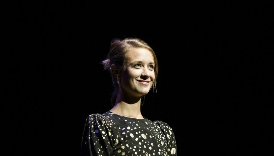 I 2013 vandt Sara Hjort Ditlevsen Bodilprisen for bedste kvindelige hovedrolle for sin rolle i komedien 'Undskyld jeg forstyrrer'. (Arkivfoto).