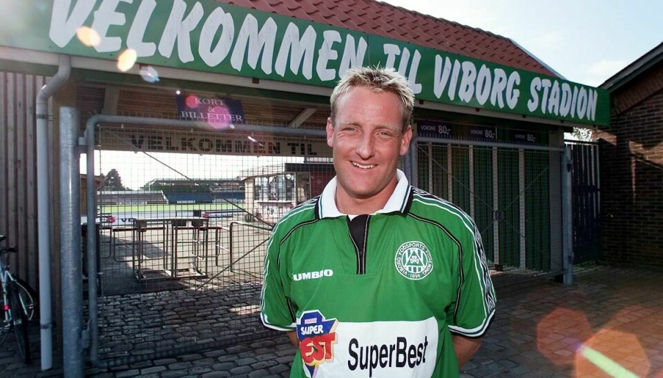 Søren Frederiksen har legendestatus i Viborg FF, og i 2004 blev han gift i straffesparksfeltet på fodboldklubbens stadion.