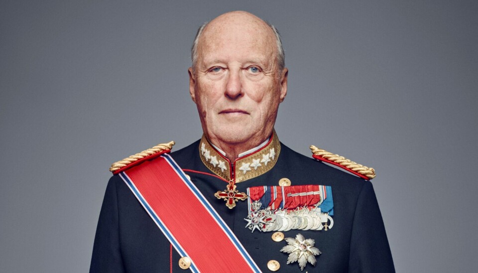 Norske kong Harald.