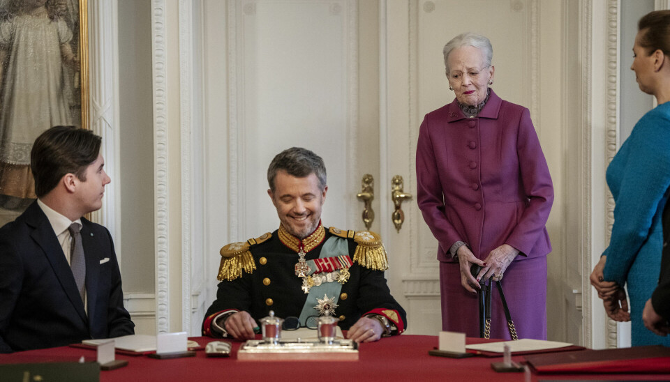 Alle vil læse, hvad kong Frederik har at sige.