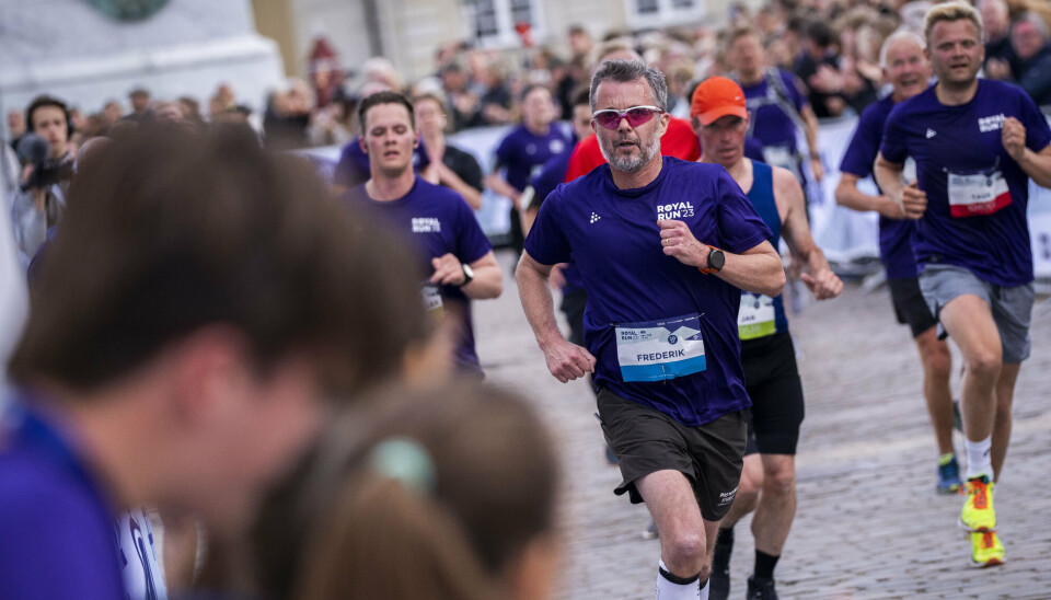 Løbet blev første gang afholdt i 2018, da kronprins Frederik fyldte 50 år. Han har deltaget hvert år siden, men nu kommer han altså for første gang til at deltage som konge. (Arkivfoto). n b
