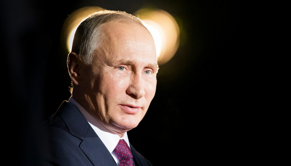 Vladimir Putin, Ruslands præsident.