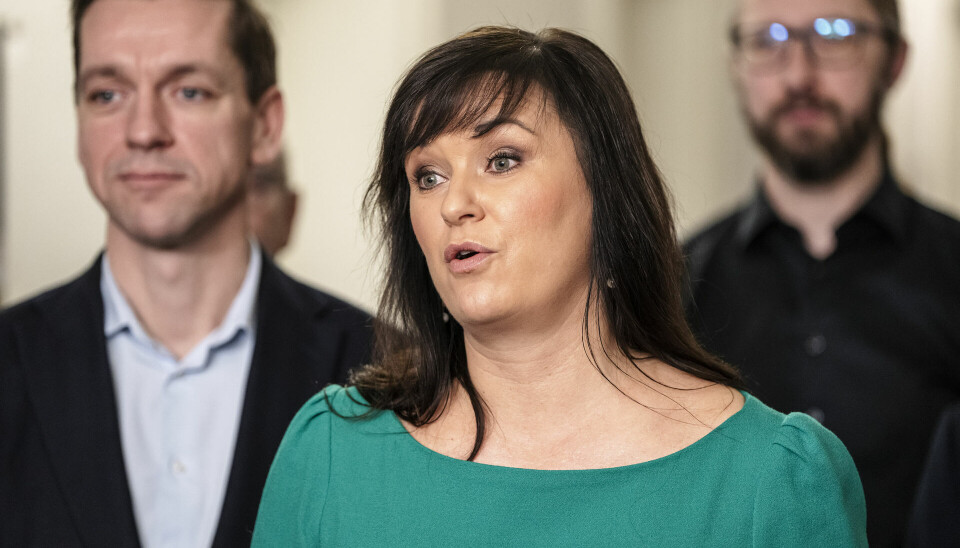 Sophie Løhde fik angiveligt et ildebefindende under et stormøde.