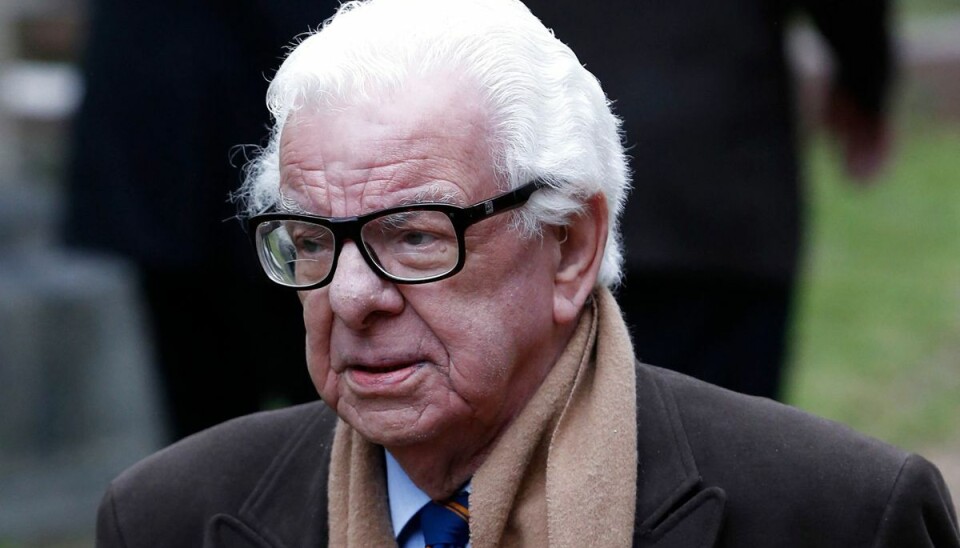 Den ikoniske, britiske komiker, skuespiller og forfatter Barry Cryer.