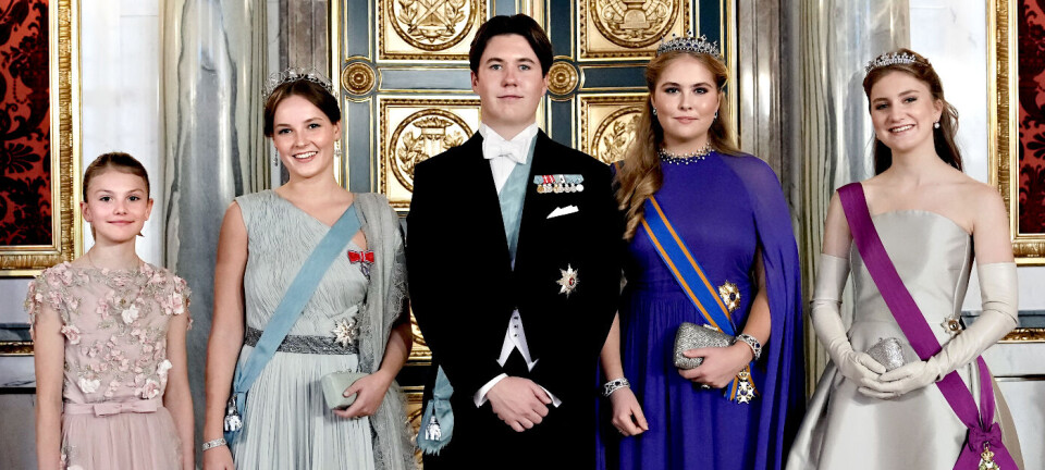 Kronprinsesse smaskforelsket