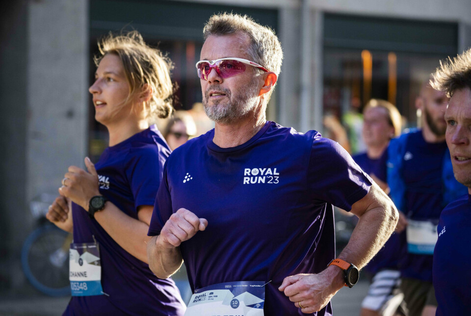 Det er første gang, at kong Frederik skal løbe Royal Run, efter at han blev kronet i januar. (Arkivfoto).