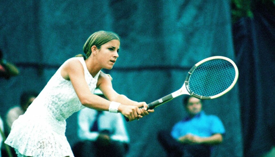 Chris Evert vandt 18 grand slam-titler i løbet af sin karriere. (Arkivfoto)