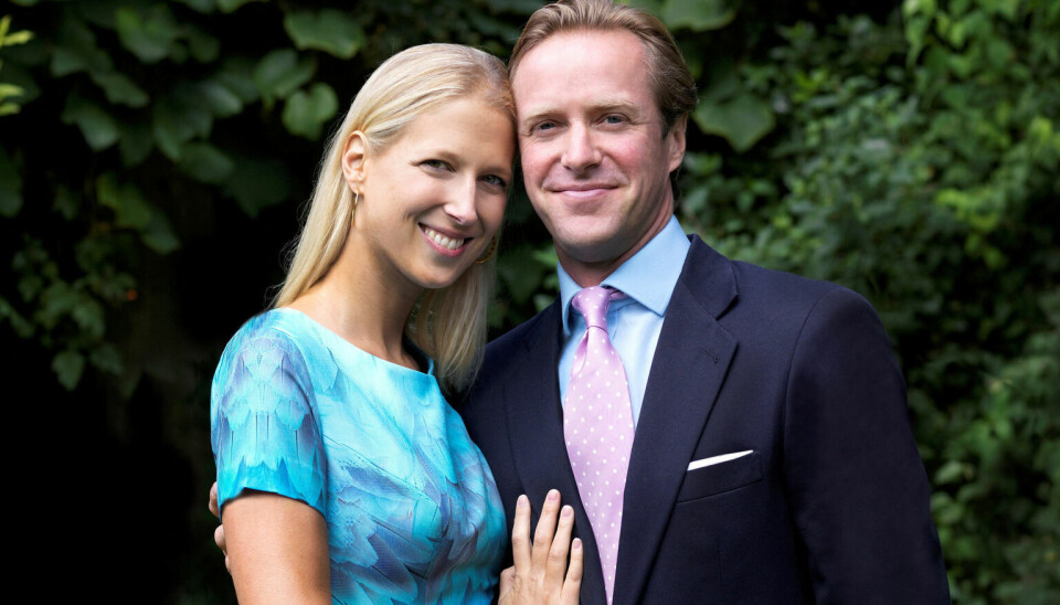 Thomas Kingston ses her sammen med sin hustru Lady Gabriella Windsor