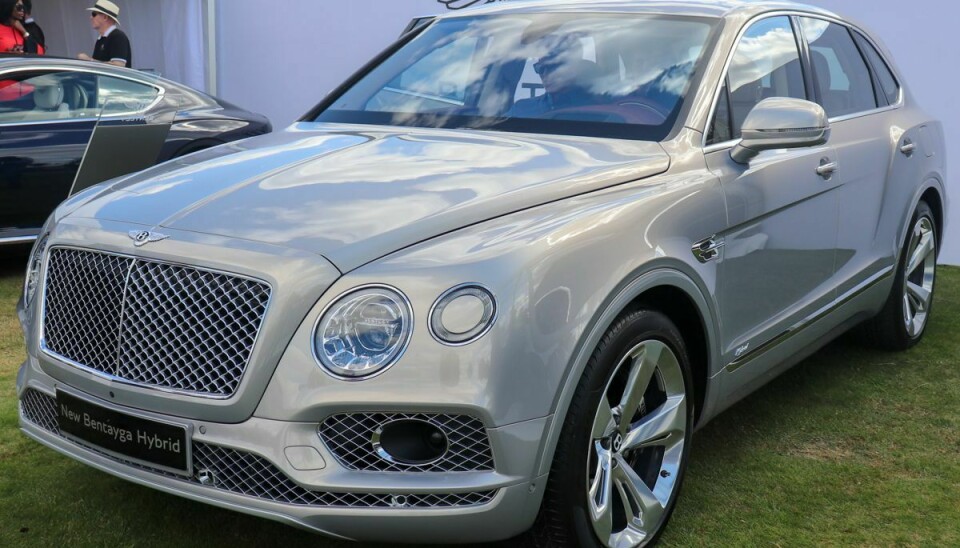 En Bentley Bentayga Hybrid, som dronningen nu er den lykkelige ejer af.