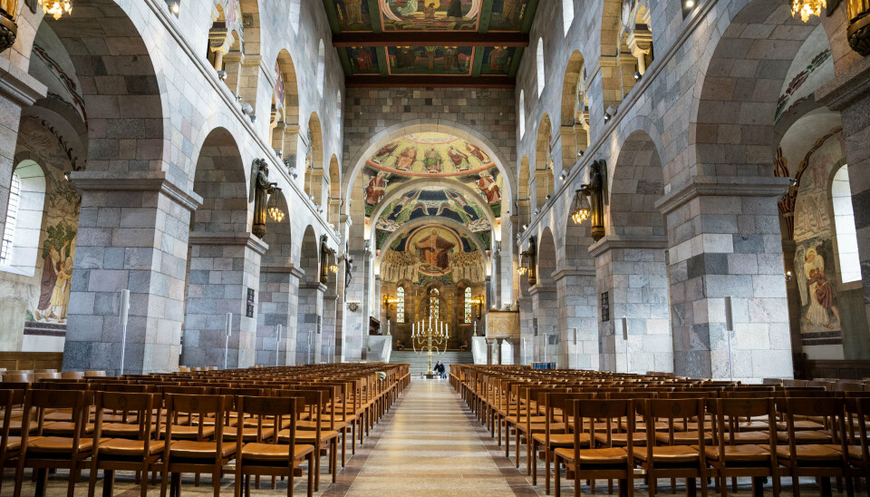 Bisættelsen af Søren Pape Poulsen finder sted i Viborg Domkirke. Pape døde lørdag. (Arkivfoto).