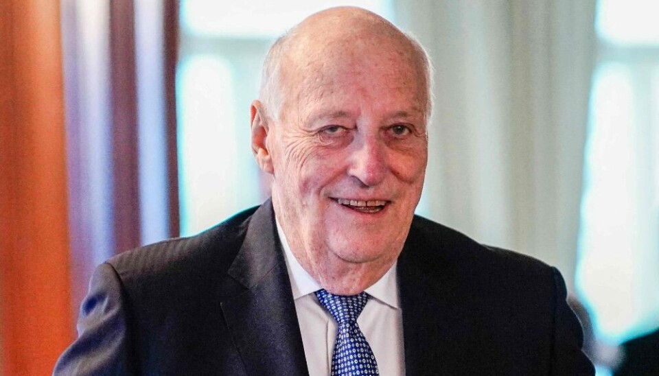 87-årige norske kong Harald